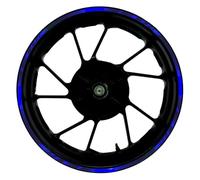 Pegatinas para Llantas De Motocicleta para Kawasaki ZX-7R ZX7R Calcomanías Rueda Delantera Trasera 17 Pulgadas Motocicleta Pegatina Reflectante Impermeable Modificada Llanta(006)