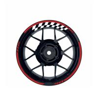 Pegatinas para Llantas De Motocicleta para Suzuki GSX-8R GSX8R 8R Selección Multicolor Calcomanías para Ruedas Pegatinas para Llantas Cinta Conjunto Gráfico Rayas(001)