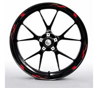 Pegatinas para Llantas Motocicleta para SYM Jet14 JetX 125 200 Power SL Jet4 50 Pegatina Reflectante para Rueda De Motocicleta Llanta Cinta A Rayas Accesorios(12 Inch 01)