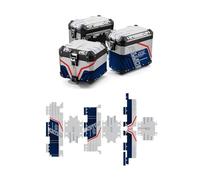 Pegatinas Para Maletero De Motocicleta Para BMW R1250GS Adventure R 1250 GS ADV Trophy, Juego De Calcomanías Para Maletas Laterales(Design I kit stickers)