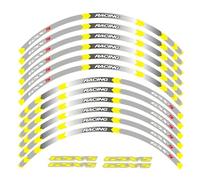 Pegatinas para Motocicletas Calcomanías para Ruedas Delanteras Traseras Reflectantes para Llantas De Neumáticos para Suzuki GSX-S750 GSXS 1000 750