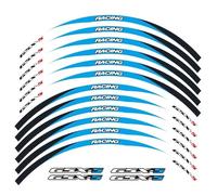 Pegatinas para Motocicletas Calcomanías para Ruedas Delanteras Traseras Reflectantes para Llantas De Neumáticos para Suzuki GSX-S750 GSXS 1000 750