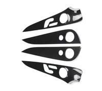 Pegatinas Para Panel Puerta Interior Coche Accesorios De Decoración De Molduras Interiores Para Mercedes Para Benz Clase E W213 2016 2017 2018-2021 NVNZMFPPW(Carbon patter2)