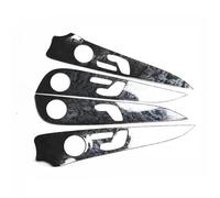 Pegatinas Para Panel Puerta Interior Coche Accesorios De Decoración De Molduras Interiores Para Mercedes Para Benz Clase E W213 2016 2017 2018-2021 NVNZMFPPW(Black wood)