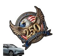 Pegatinas para Parachoques | Pegatinas de Patrón de Águila Americana - Adhesivo de Águila Patriótica para Luneta de Coche - Para Remolque, Camioneta, Camión, Vehículo, Yate, ATV, Motos
