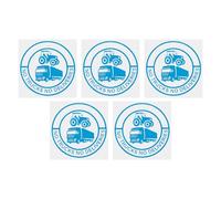 Pegatinas para Parachoques - Sin Agricultor No Hay Comida Decoración Impermeable Para Vehículos,5 Pegatinas Para Camión Y Ventana De Coche,Para Automóvil Moto Furgoneta SUV Todoterreno