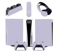 Pegatinas Para PS5 Consola Disc Edition & Digital Pegatina Vinilo Calcomanía Cubierta Para Ps5 Mando & Estación Carga & Auriculares & Multimedia 95158 Cubierta De Calcomanía(Disc Version)