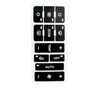 Pegatinas para reparación de Botones de Aire Acondicionado A2 A3 8L. Calcomanías para reparación de Botones de Control de climatización de Aire Acondicionado.