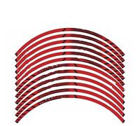 Pegatinas para Ruedas Adhesivo Reflectante Llanta Exterior Borde Grueso Calcomanías Ruedas para Suzuki para GSX-S 125 750 950 1000(Style 1)