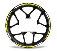 Pegatinas para Ruedas Adhesivo Reflectante para Llanta Y Cubo Rueda para Suzuki para V-Strom DL 650 SX 250 Dl1000 1050 XT(Style 1)