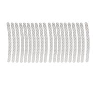 Pegatinas para ruedas de coche, rayas adhesivas de llanta | Tiras de llanta Pegatina reflectante para neumáticos de coche Pegatinas de advertencia de neumático | Pegatinas de seguridad nocturna Tira