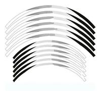 Pegatinas para Ruedas Pegatinas Motocicleta Calcomanías Llantas Buje Rueda Banda Reflectante para Suzuki para DRZ400 2000-2021(Style 6)