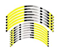 Pegatinas para Ruedas Pegatinas Motocicleta Calcomanías Llantas Buje Rueda Banda Reflectante para Suzuki para DRZ400 2000-2021(Style 9)