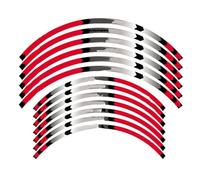 Pegatinas para Ruedas Pegatinas Motocicleta Calcomanías Llantas Buje Rueda Banda Reflectante para Suzuki para DRZ400 2000-2021(Style 5)