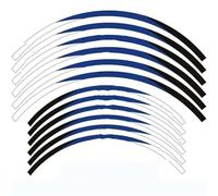 Pegatinas para Ruedas Pegatinas Motocicleta Calcomanías Llantas Buje Rueda Banda Reflectante para Suzuki para DRZ400 2000-2021(Style 1)