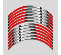Pegatinas para Ruedas Pegatinas Reflectantes Llantas Motocicleta para Ducati 1299 para Panigale 2016-2018(Style 12)