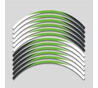 Pegatinas para Ruedas Pegatinas Reflectantes Llantas Motocicleta para Ducati 1299 para Panigale 2016-2018(Style 20)