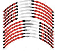 Pegatinas para Ruedas Pegatinas Reflectantes Llantas Motocicleta para Ducati 1299 para Panigale 2016-2018(Style 1)