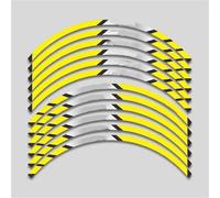 Pegatinas para Ruedas Pegatinas Reflectantes Llantas Motocicleta para Ducati 1299 para Panigale 2016-2018(Style28)