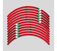 Pegatinas para Ruedas Pegatinas Reflectantes Llantas Motocicleta para Ducati 1299 para Panigale 2016-2018(Style 11)