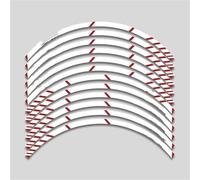 Pegatinas para Ruedas Pegatinas Reflectantes Llantas Motocicleta para Ducati 1299 para Panigale 2016-2018(Style 22)