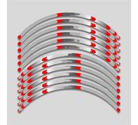 Pegatinas para Ruedas Pegatinas Reflectantes Llantas Motocicleta para Ducati 1299 para Panigale 2016-2018(Style 1 7)