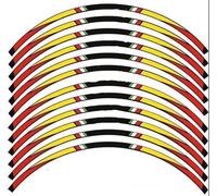 Pegatinas para Ruedas Pegatinas Reflectantes Llantas Motocicleta para Ducati 1299 para Panigale 2016-2018(Style 8)