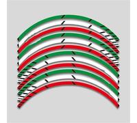 Pegatinas para Ruedas Pegatinas Reflectantes Llantas Motocicleta para Ducati 1299 para Panigale 2016-2018(Style 16)