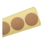 Pegatinas para sellar sobres, Etiqueta engomada personalizada de la impresora del libro 200pcs 45mm Certificados de tarjetas de documentos multicolores(Craft)