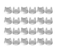 Pegatinas para Teclado - Artificial | Pegatinas elevadas para Teclas de Cabeza de Gato, Tapas Transparentes, Cubiertas Transparentes para Teclado | Lindos Accesorios Decorativos para la