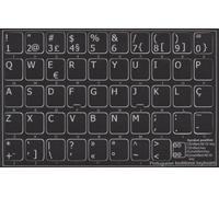 Pegatinas para teclado portugués.