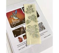 Pegatinas para ukeleles, familia Honu y hojas tropicales de Monstera