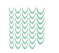 Pegatinas para uñas francesas - Pegatinas para uñas | Calcomanías minimalistas de línea de, punta de media luna 3D, adhesivos artísticos estilo salón | Decoración de fácil de hacer tú mis