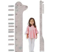 Pegatinas Pared Decorativas | Vinilo Adhesivo Medidor Niños Pared Dinosaurio | Efecto Papel Pintado | TRESXICS (Gris)