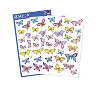 Pegatinas pequeñas mariposas