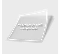 Pegatinas Personalizadas Transparentes de Vinilo - Etiquetas Adhesivas de con Imagen, Logo o Texto para Decorar tu Coche, Comunion, Fiesta en Varios Tamaños (3x3 cm)