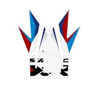 Pegatinas Protección Accesorios De La Motocicleta Combustible Almohadilla Tanque Protección Calcomanías Pegatinas para S1000XR para M1000XR(White)