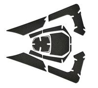 Pegatinas Protección Accesorios Motocicleta Depósito Combustible Almohadilla Tracción Protector Calcomanía Para NSS350 Para Forza350 2020-2023 Para F&ORZA 350(White)