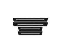 Pegatinas Protector de Umbral Puerta de Coche para Au-di E Tron GT 2021-2021 2022 2023 2024 2025 F4,4 Piezas Accesorios Decoración para Estribos de Coche AntiarañAzos de Fibra Carbono,C
