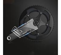 Pegatinas protectoras para manivela de bicicleta para SRAM/SHIMANO 3pcs TPH Film Anticolisión Set (A)