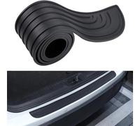 Pegatinas Protectoras Parachoques Trasero Coche para Peugeot Rifter 2018 2019 2020 2021 2022 2023, Pegatinas Umbral de Puerta de Maletero Trasero Carga Tira Accesorios,104cmx9cm-A/Black