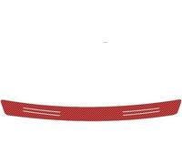 Pegatinas protectoras umbral puerta 1 pieza de película protectora parachoques trasero fibra carbono para maletero coche, para Nissan NOTE(90x7cm 1)