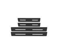 Pegatinas protectoras umbral puerta Para Toyota Para Prius 2013 2010 2011 2015 2018 2020, umbral de puerta coche, placa desgaste, pegatinas protectoras parachoques maletero(4pcs door sill)