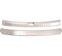 Pegatinas protectoras umbral puerta Protector de maletero trasero coche para A6 C8 2019, placa protectora parachoques acero inoxidable