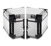 Pegatinas reflectantes compatibles con Givi Monokey Trekker Outback baúl aluminio Top Case 42 58 ltr Motorrad (negro)