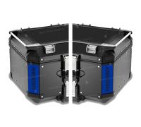 Pegatinas reflectantes compatibles con Givi Monokey Trekker Outback Baúl de aluminio Top Case 42 58 ltr Motorrad (azul)