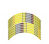 Pegatinas Reflectantes De Borde Grueso Llantas para S&uzuki GSXR 250 400 600 1000 750 GSXR1000R GSXR1000 GSXR600(GSXR00002)