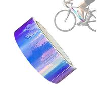 Pegatinas reflectantes de coche,Cinta de Alta Visibilidad para la Noche | Adhesivos de Advertencia - Para coches, camiones, bicicletas, motos, remolques, cascos, parachoques, cuadros, neumáticos y lla