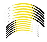 Pegatinas Reflectantes El Borde Exterior La Llanta La Motocicleta para KLR650 1987-2025 Piezas de Motocicleta(Style 5)