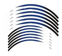 Pegatinas Reflectantes El Borde Exterior La Llanta La Motocicleta para KLR650 1987-2025 Piezas de Motocicleta(Style 1)